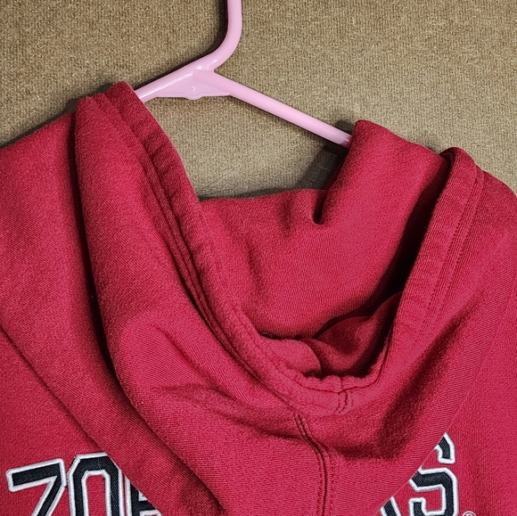 Colosseum Athletics Boys Razorback Zip up Hoodie size XL - Picture 5 of 7